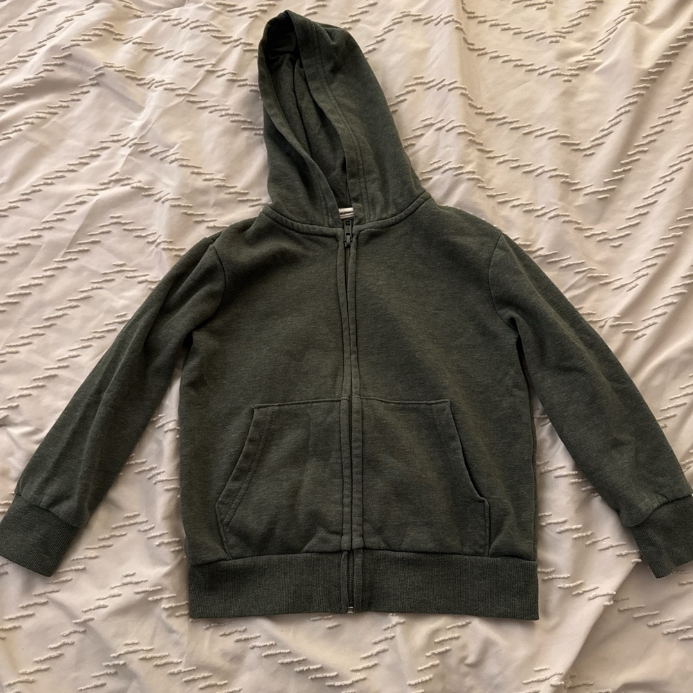 H&M Dark Green Kids Hoodie